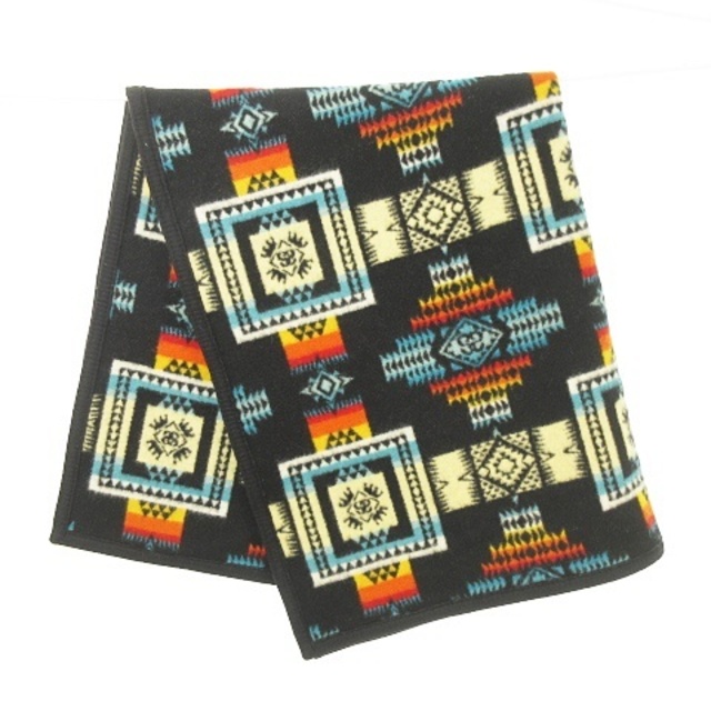 STUSSY - ペンドルトン ムチャチョブランケット ネイティブ柄 ブラック