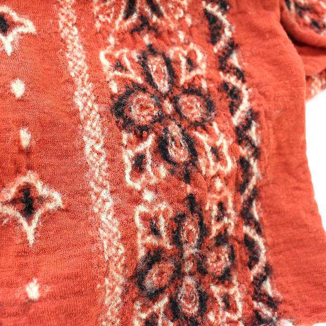 KAPITAL - キャピタル ストール 縮絨ウール バンダナ柄 ペイズリー