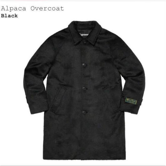 Supreme - L 黒 Supreme Alpaca Overcoat Black 木村拓哉の通販 by ART