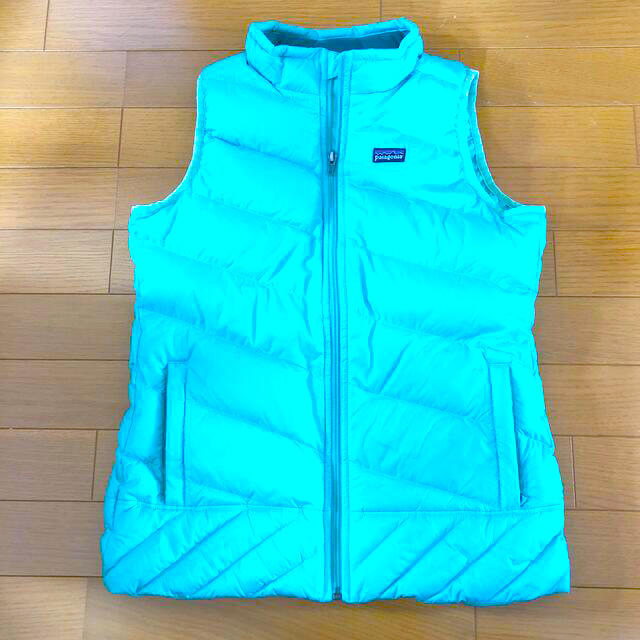 patagonia - パタゴニア ダウンベスト ガールズサイズXL（レディースS