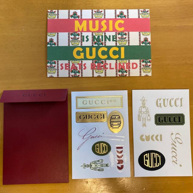GUCCI - GUCCI 100周年記念☆ポストカード・ノベルティーステッカー