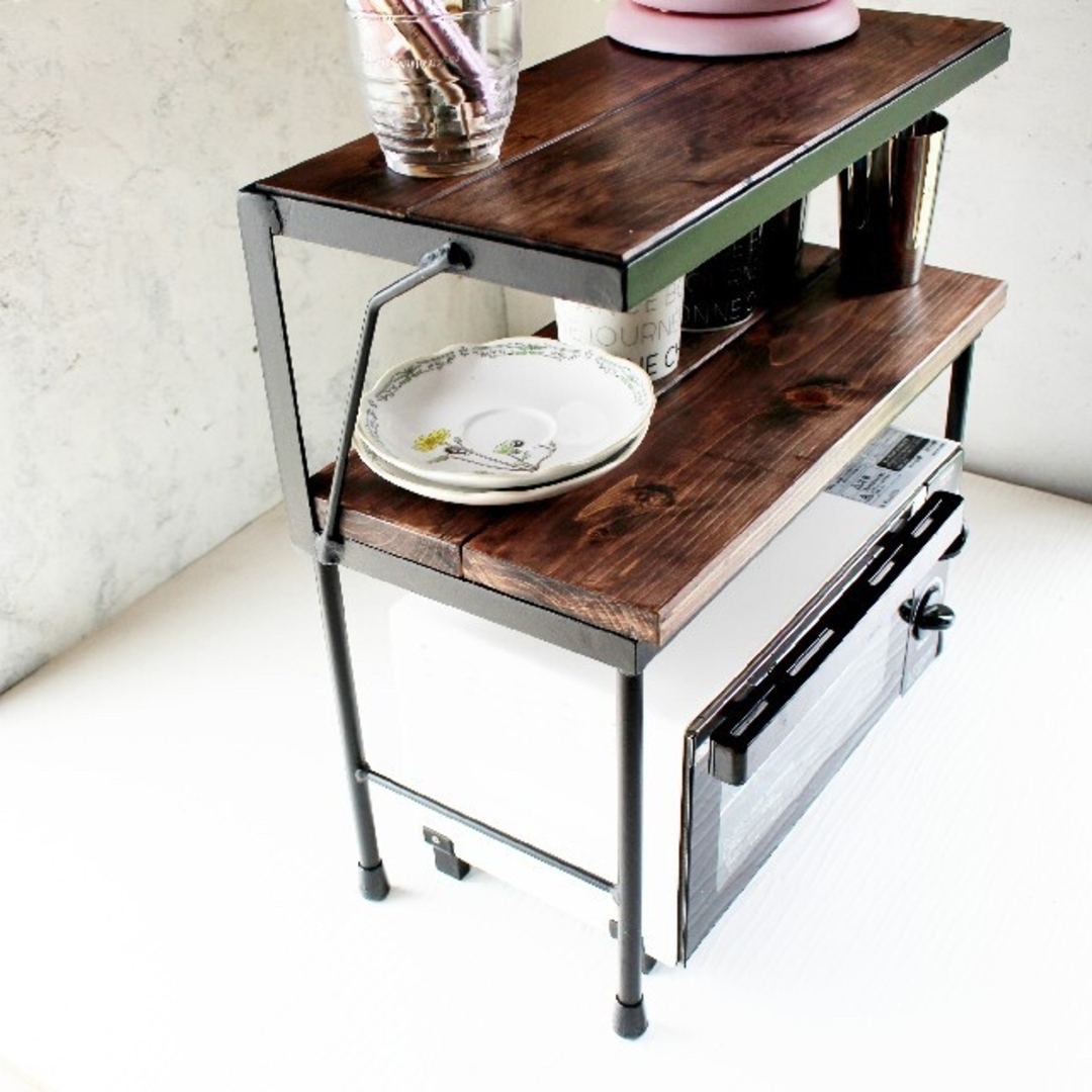 2段アイアントースターラックの通販 by ブルメイド's shop｜ラクマ