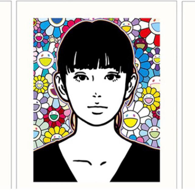 村上隆×KYNE Untitled：R 村上隆 KYNE Untitled R