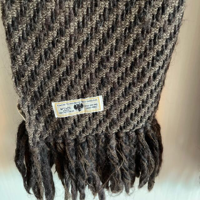 W)taps - wtaps マフラー ブラウンの通販 by YSK0810's shop｜ダブル