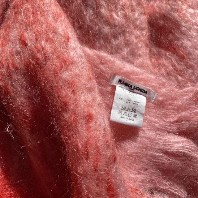 jonnlynx - fumikauchida モヘアストール赤 フミカウチダ roku の通販