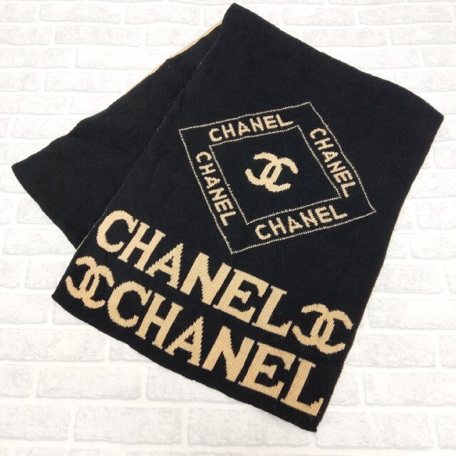 CHANEL - 美品 希少 CHANEL シャネル マフラー ノベルティ ココマーク