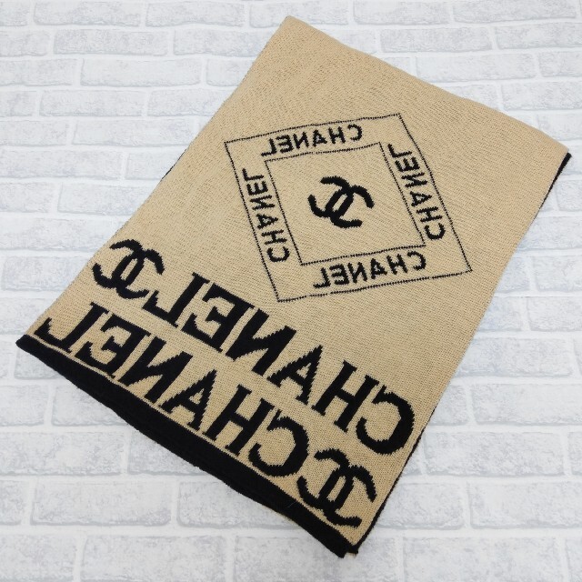 CHANEL - 美品 希少 CHANEL シャネル マフラー ノベルティ ココマーク