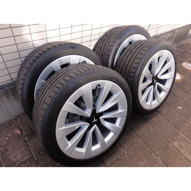 tesla Model3 テスラ モデル3 純正 19インチ ホイール タイヤ付の通販