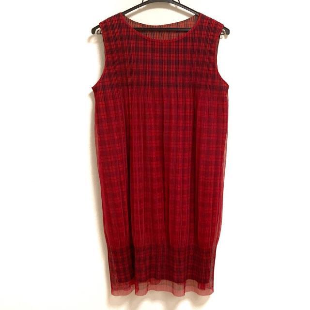 PLEATS PLEASE ISSEY MIYAKE - プリーツプリーズ ワンピース サイズ2 M