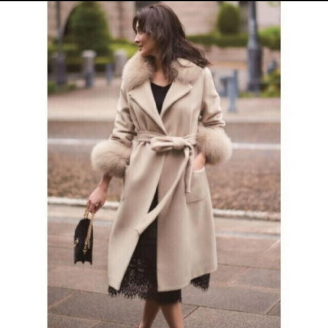 JUSGLITTY - JUSGLITTYフォックスファーコート♡の通販 by a's shop