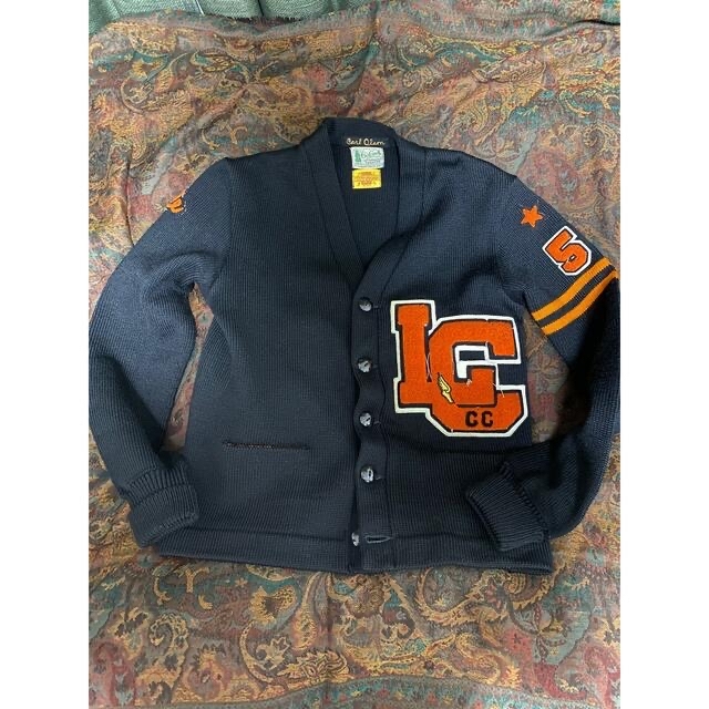 ヴィンテージ レタードカーディガンの通販 by k_kensei0602's shop｜ラクマ