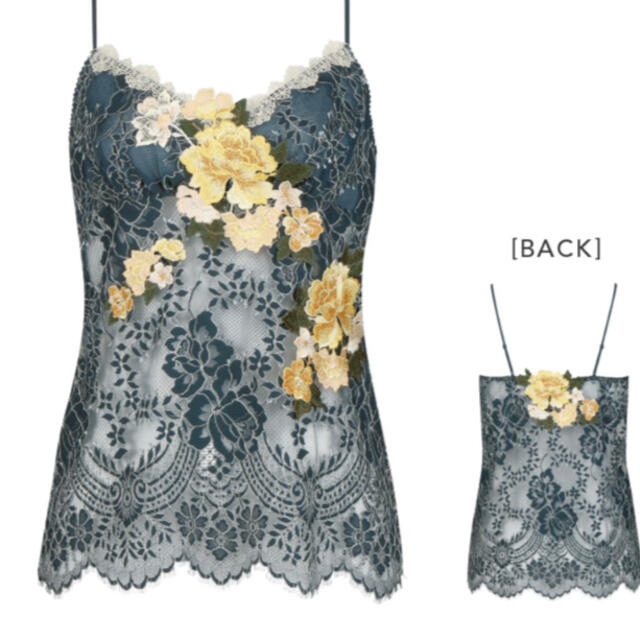 Wacoal - サルート 店舗限定 59 最新作 フォークロア キャミソール GB