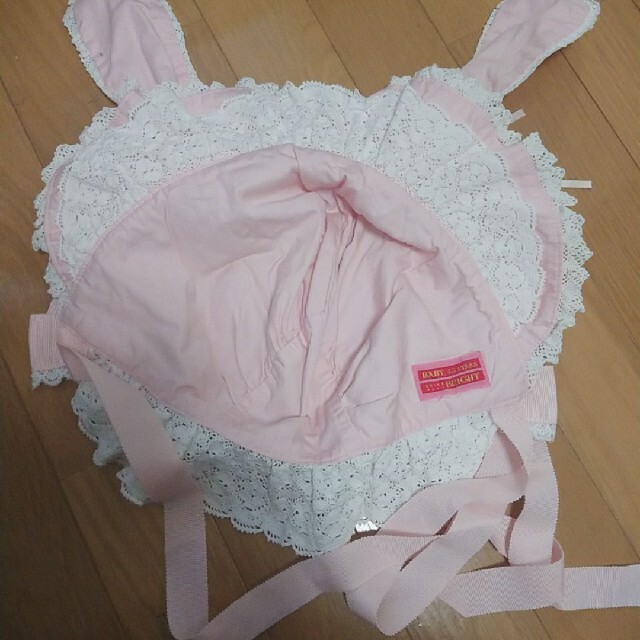 BABY,THE STARS SHINE BRIGHT - BABY うさみみボンネット ピンクの通販