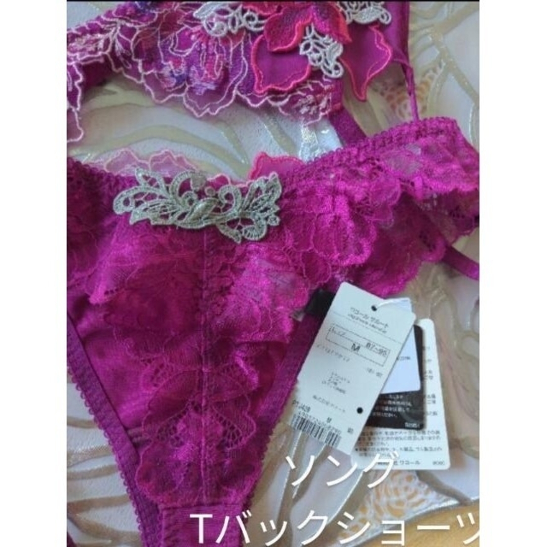 Wacoal - saluteサルート店舗限定39♡G70＆ガーター＆ソングTバック