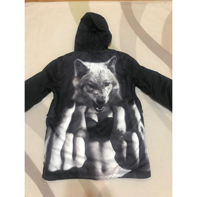 volcom - 激レア volcom スノーボード ウェア 狼 ブラック スキーの