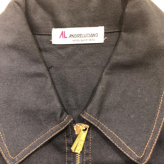ANDRE LUCIANO - ANDRE LUCIANO アンドレルチアーノ ロゴ入りコートの