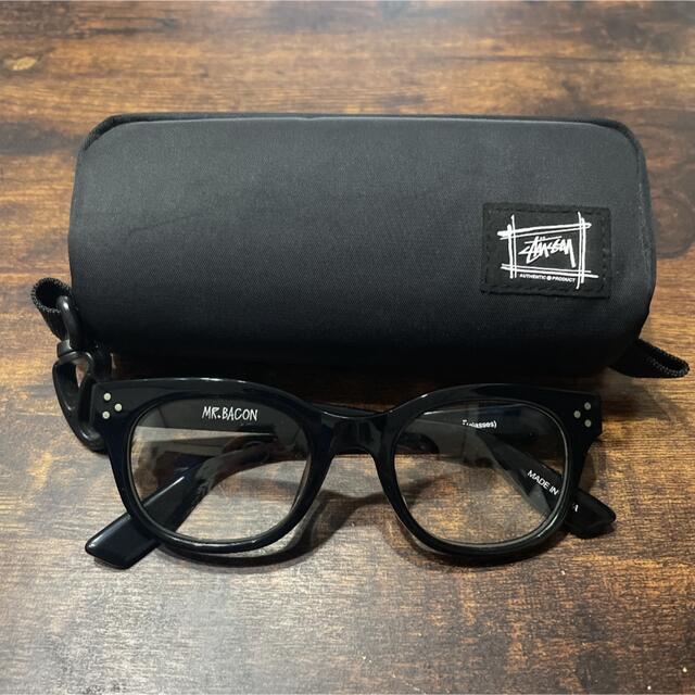 STUSSY - stussy MR.BACON メガネ ブラックの通販 by 000106's shop