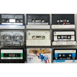 昭和レトロ】カセットテープ 『使用済みカセットテープ』8本 の通販 by