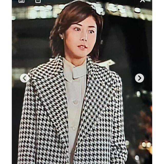 CELINE - ponne1120様 やまとなでしこ 松嶋菜々子着用 千鳥格子コート