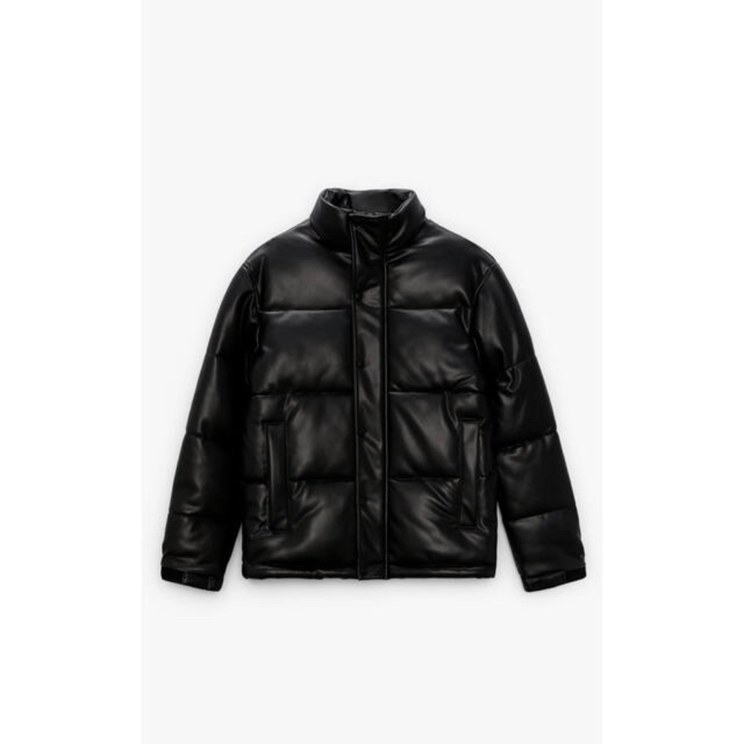 ZARA - ZARA フェイクレザーパフジャケット 完売品の通販 by HNT's