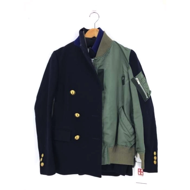 sacai - Sacai(サカイ) MA-1 ダブルテーラード ドッキングジャケット