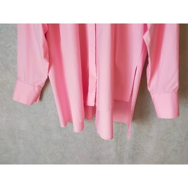 ENFOLD - ENFOLD アシンメトリーシャツ ピンク 定価29700円の通販 by
