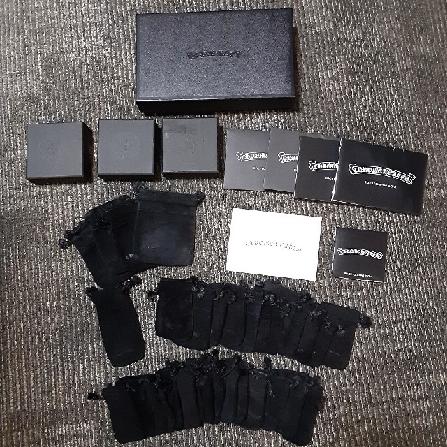 クロムハーツ 皮袋クロムハーツ】皮袋30枚 シルバー磨き 紙袋 クロム