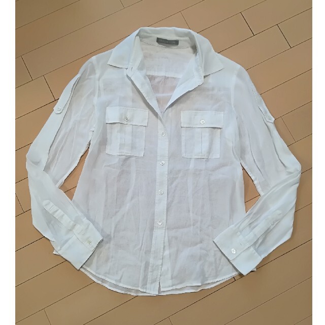 Theory luxe - theory luxe セオリーリュクス シアーシャツ コットンの