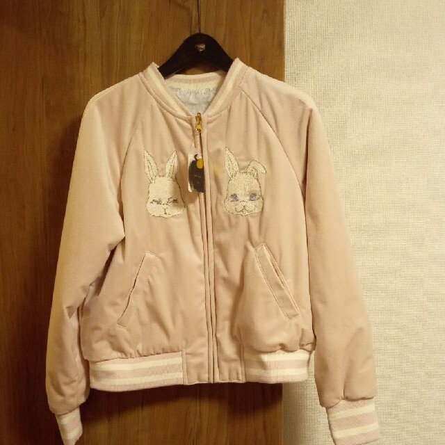 franche lippee あっぷっぷうさぎ スカジャン 個性派ガーリー