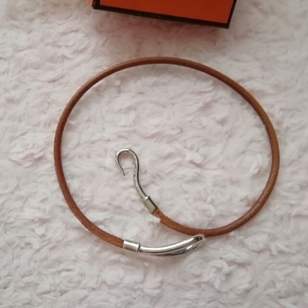 HERMES - HERMES レザーチョーカーの通販 by てんたん's shop