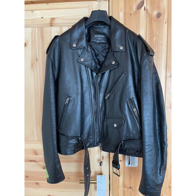 BALENCIAGA - 新品未使用。バレンシアガ ライダースジャケットの通販