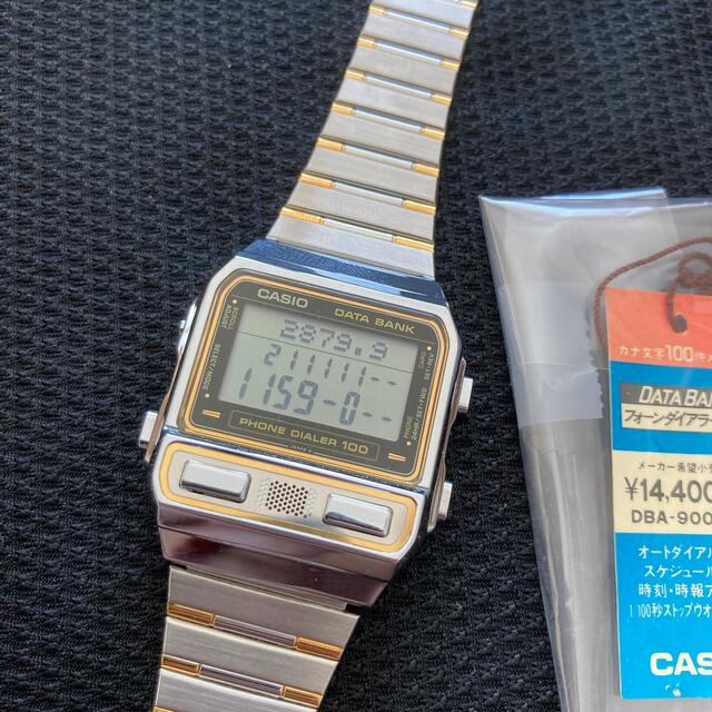 CASIO - 新品 珍品 デッドストックCASIO データバンク DBA-900の通販