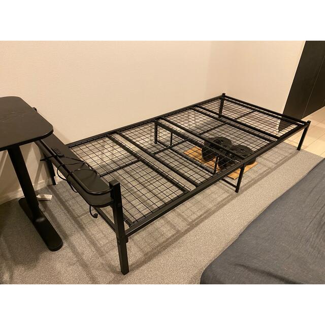 ニトリ - ニトリ シングルパイプベッド(バジーナC2/WH)の通販 by Zaw