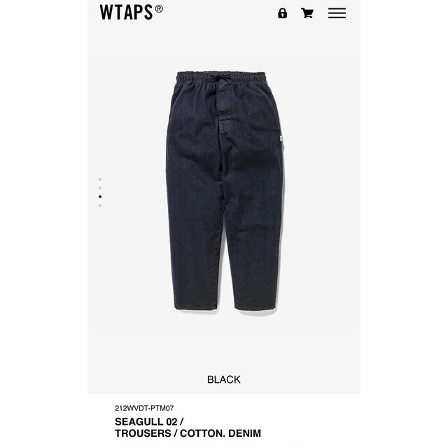 W)taps - あきら様専用WTAPS SEAGULL 02 TROUSERS COTTON の通販 by