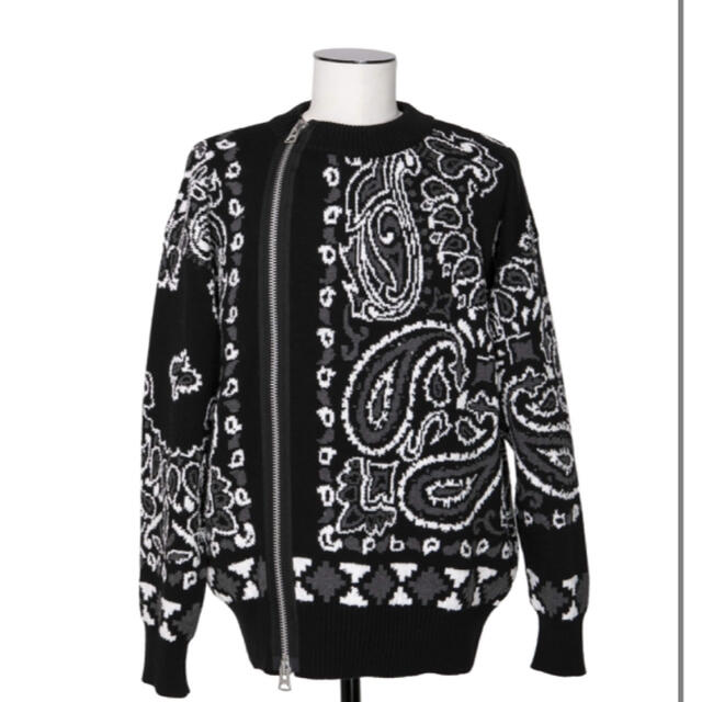 sacai - sacai Bandana Knit Blouson 3の通販 by りょうた's shop
