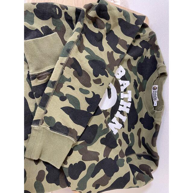 A BATHING APE - エイプ トレーナー カモフラ 迷彩の通販 by マツダ's