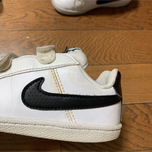 NIKE - NIKE ナイキ スニーカー 15センチ キッズ 白 マジックテープの