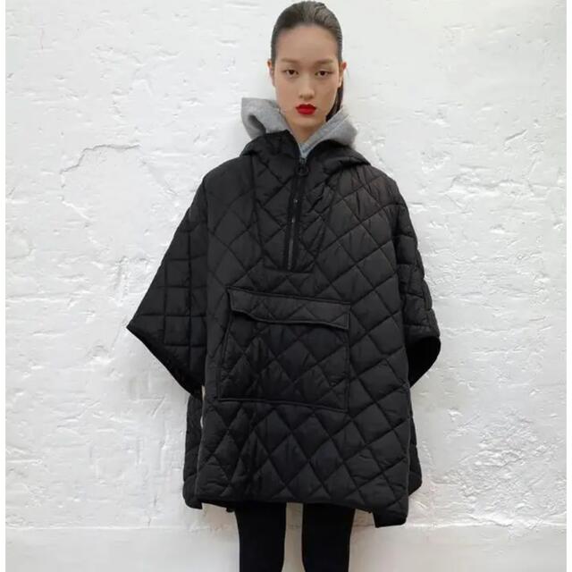 ZARA - ZARA キルティング ポンチョの通販 by 希望価格頑張ります