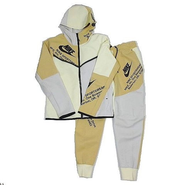 NIKE - ナイキ セットアップ NSW TECH FLEECES パーカー パン ベージュ