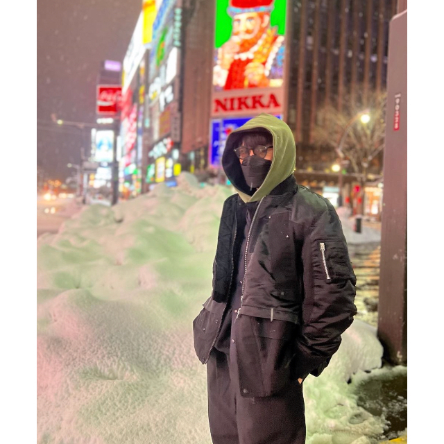 sacai - sacai Nylon Twill Mix Blouson 2022 ssの通販 by yu's shop