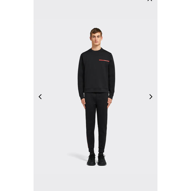 PRADA - PRADA ダブルテクニカルジャージー スウェットトレーナーの