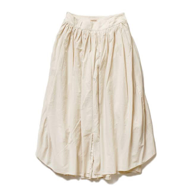 KAPITAL コットンリネン オーロラエプロンパンツ