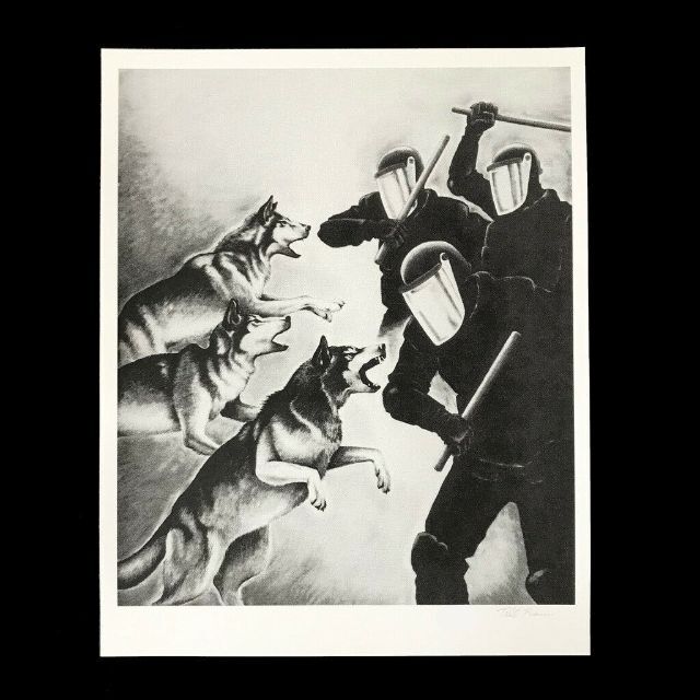 Todd Francis トッドフランシス 直筆サイン入りポスター 個展用作品