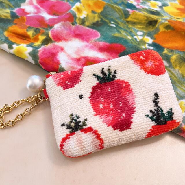 FEILER - ラブラリーバイフェイラー ストロベリードット キー＆カード