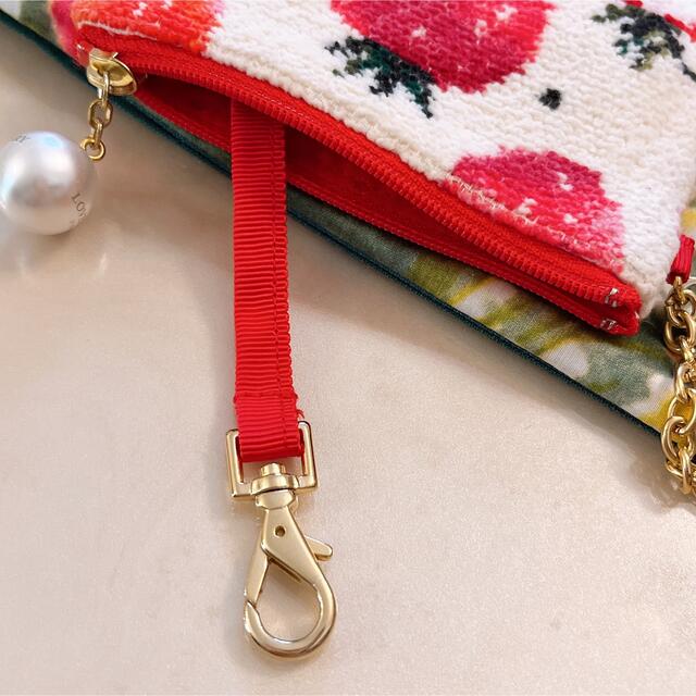 FEILER - ラブラリーバイフェイラー ストロベリードット キー＆カード