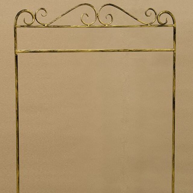 アイアン ハンガーラック/ダークゴールド 380 アンティーク加工 店舗