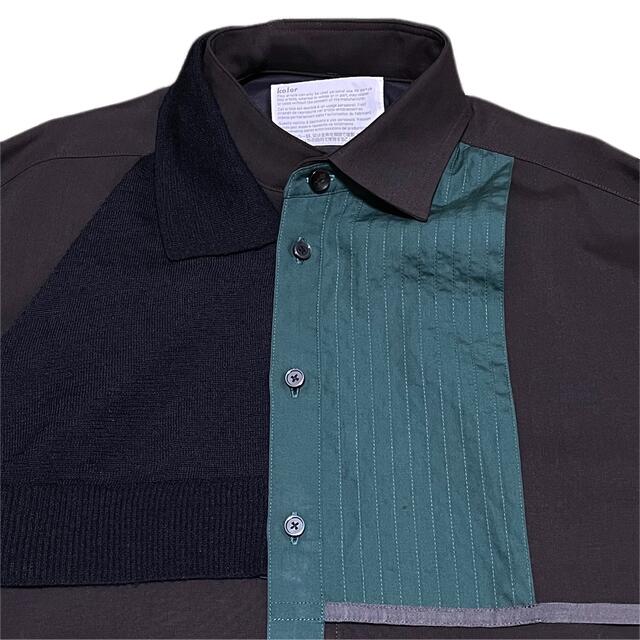 kolor - 【新品】kolor 22SS トロピカルレイヤードシャツ 完売商品