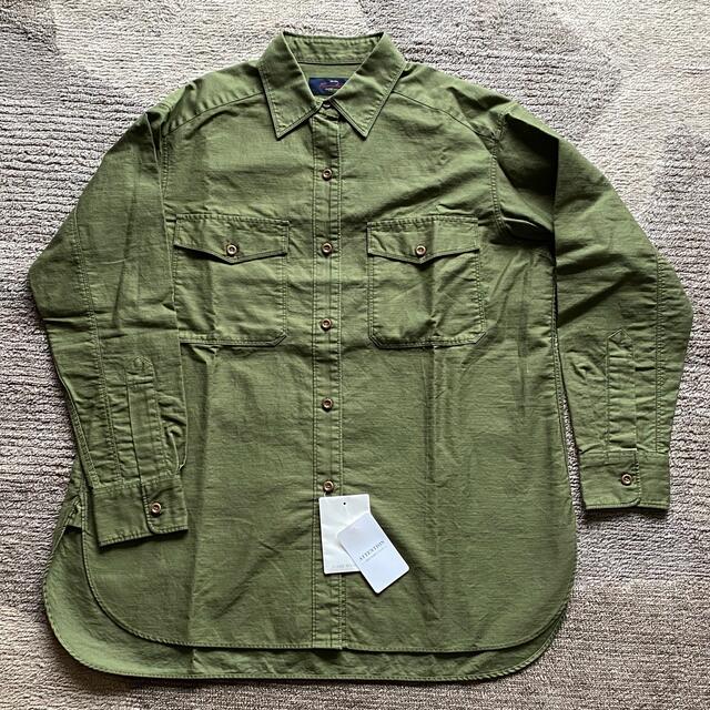 FRAMeWORK - フレームワーク ミリタリーシャツ カーキ 新品未使用の