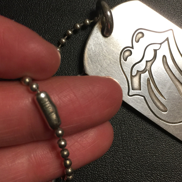 Chrome Hearts - クロムハーツ ローリングストーンズ ドッグタグの通販