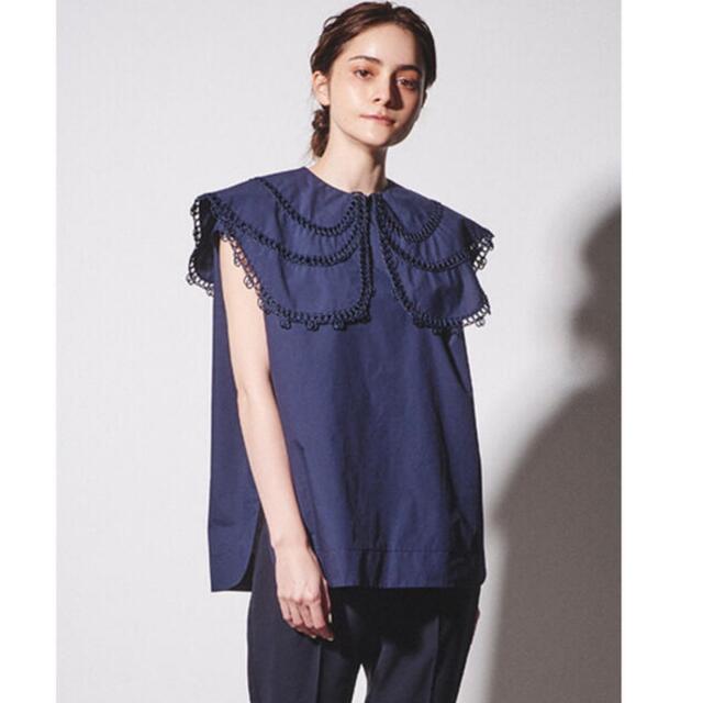 yori shirocon ヨリ ループ刺繍ブラウス 36 yori ヨリ shirocon ループ